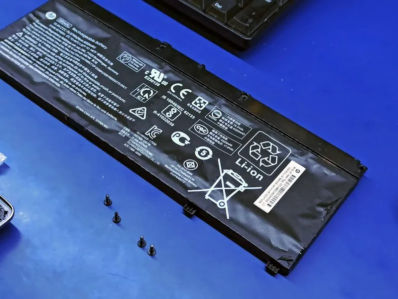 Typowa bateria laptopa